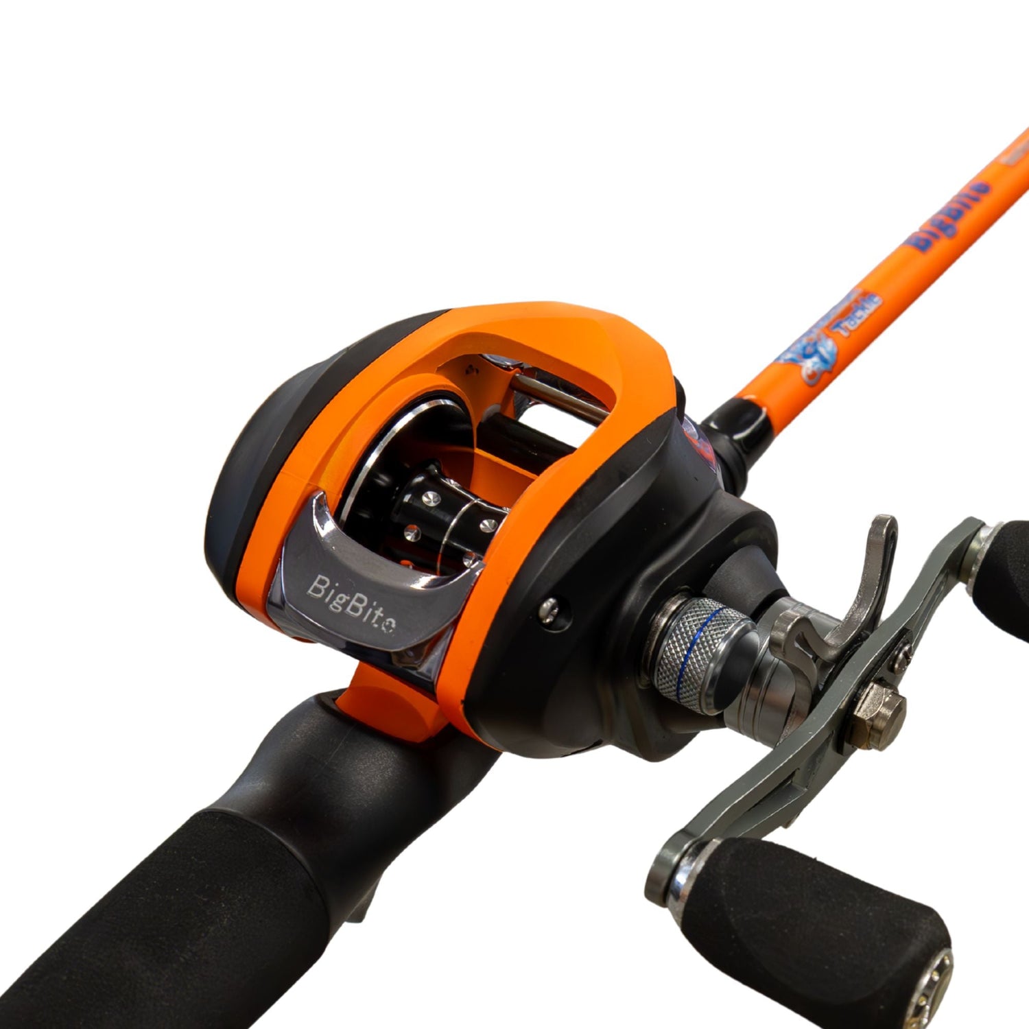 Reaction Tackle Fishing Rod and Baitcasting Reel Combo - Big Bite