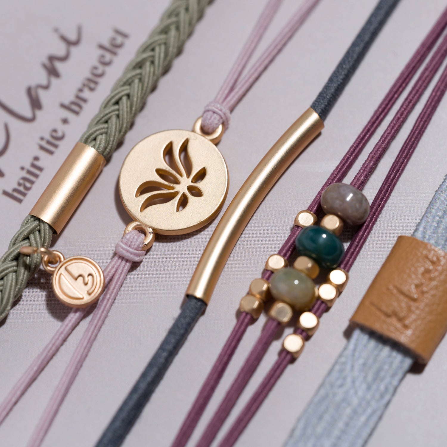 Breathe - Hair Tie Bracelet