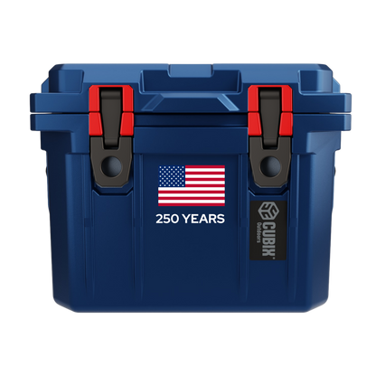 QuadraX 10QT Personal Cooler – Rotomolded Hard Cooler with 72-Hr Ice Retention &amp; Lifetime Warranty