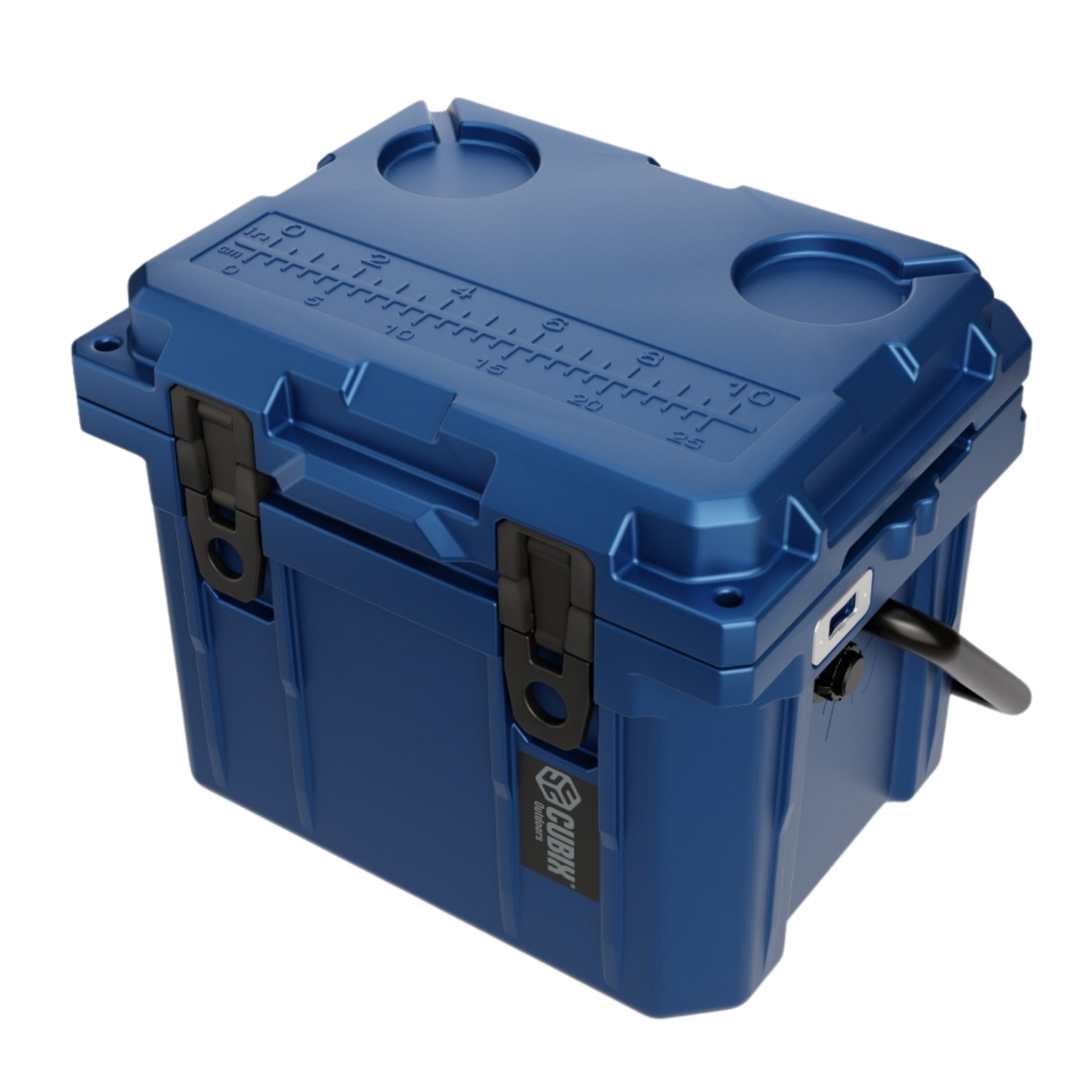 QuadraX 10QT Personal Cooler – Rotomolded Hard Cooler with 72-Hr Ice Retention &amp; Lifetime Warranty