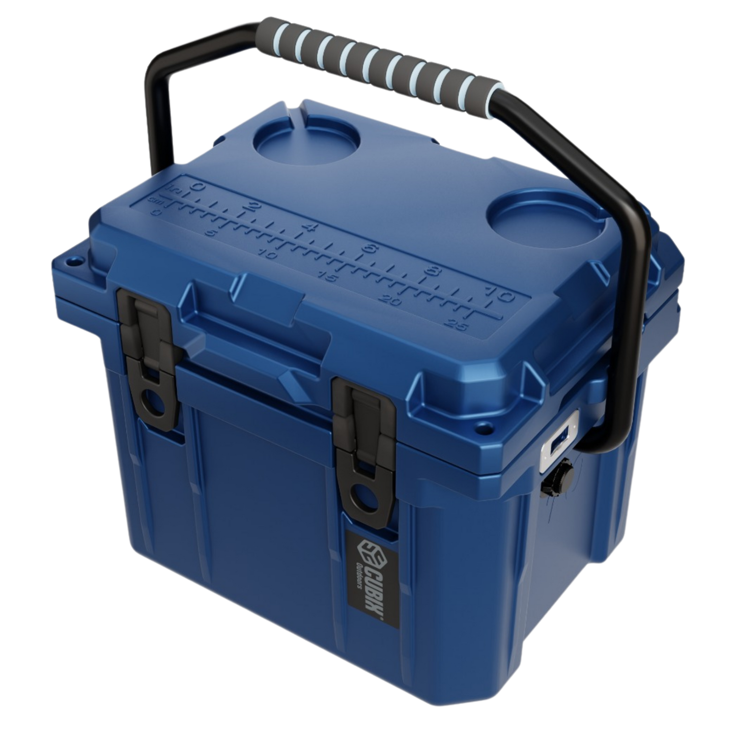 QuadraX 10QT Personal Cooler – Rotomolded Hard Cooler with 72-Hr Ice Retention &amp; Lifetime Warranty