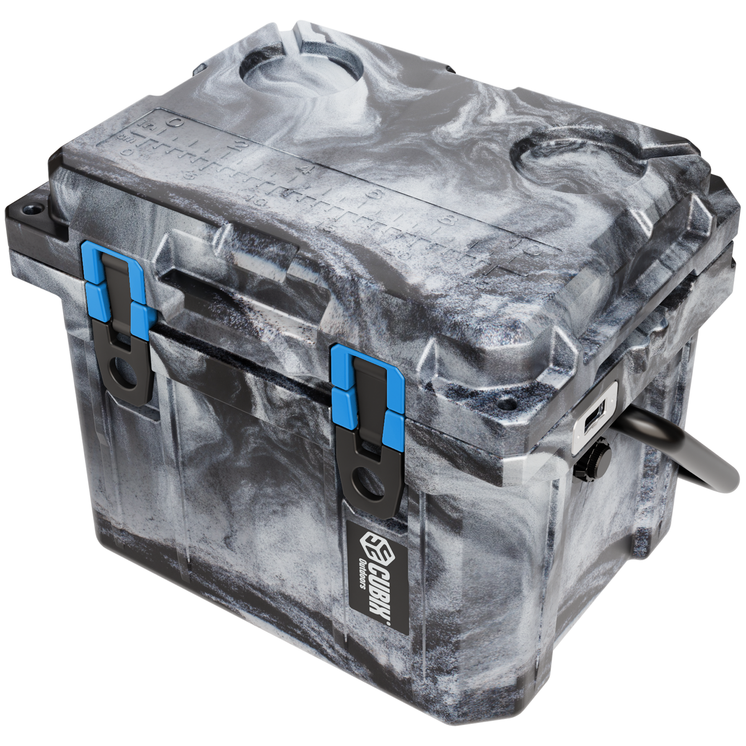 QuadraX 10QT Personal Cooler – Rotomolded Hard Cooler with 72-Hr Ice Retention &amp; Lifetime Warranty