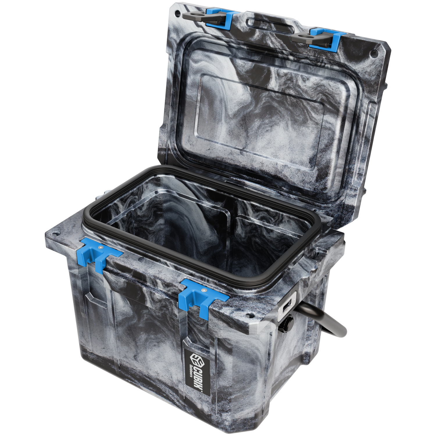 QuadraX 10QT Personal Cooler – Rotomolded Hard Cooler with 72-Hr Ice Retention &amp; Lifetime Warranty