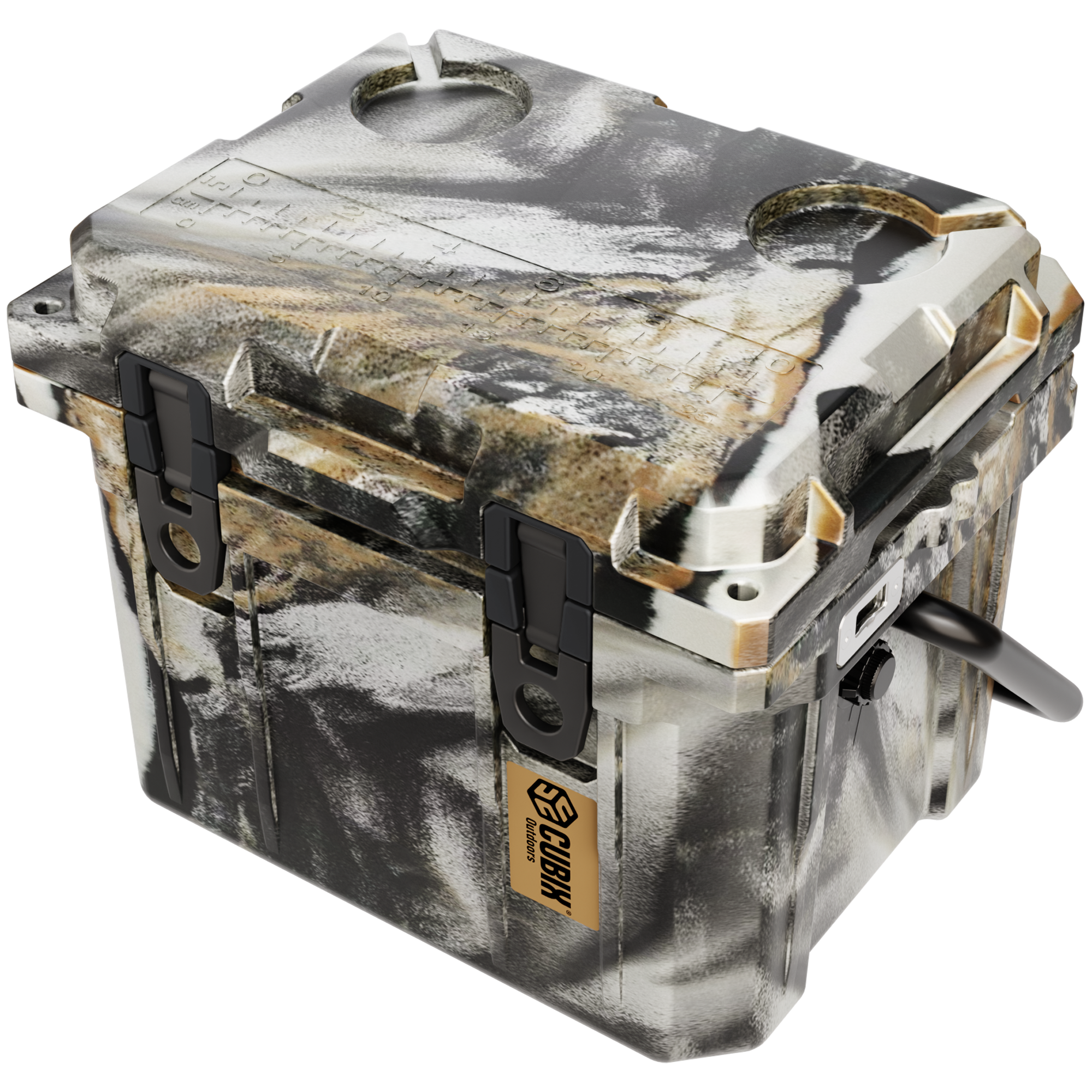 QuadraX 10QT Personal Cooler – Rotomolded Hard Cooler with 72-Hr Ice Retention &amp; Lifetime Warranty