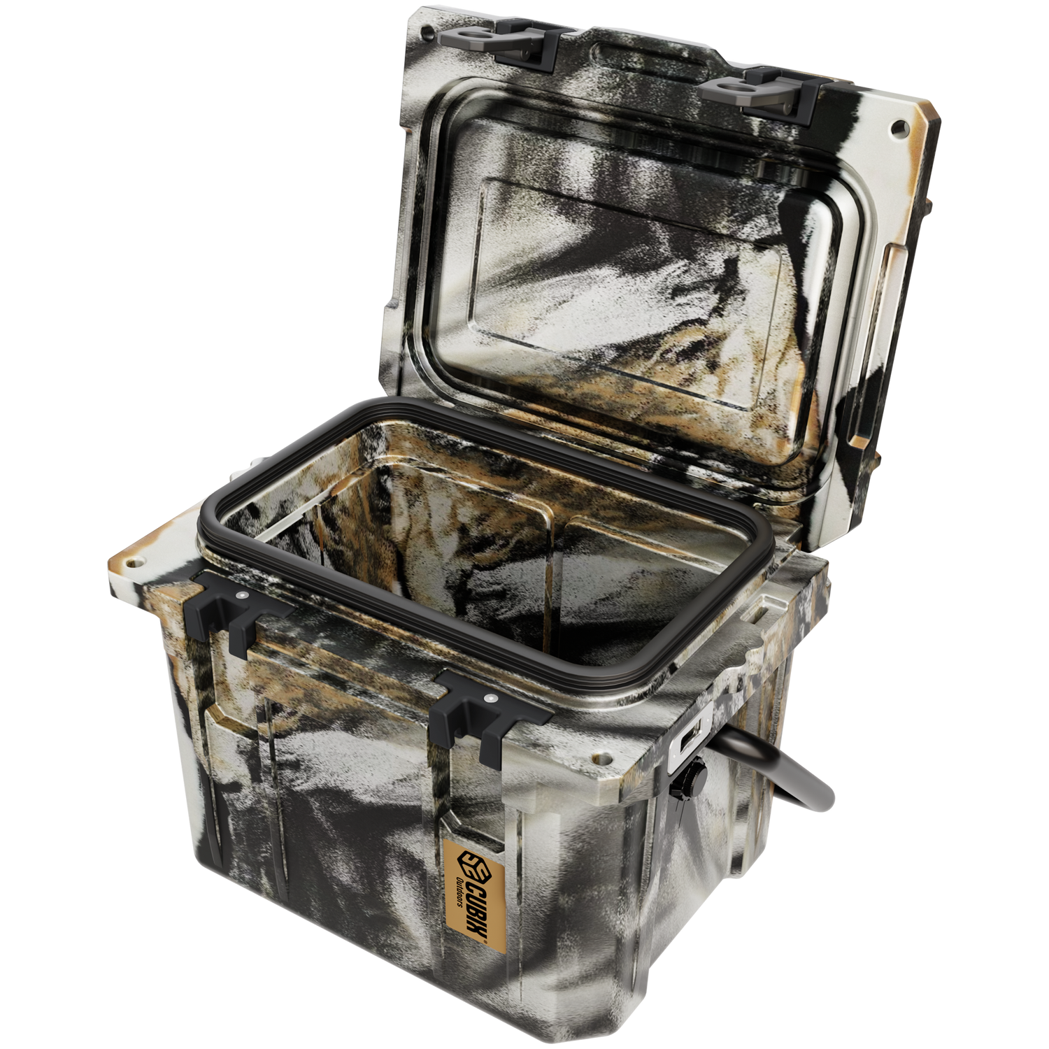 QuadraX 10QT Personal Cooler – Rotomolded Hard Cooler with 72-Hr Ice Retention &amp; Lifetime Warranty