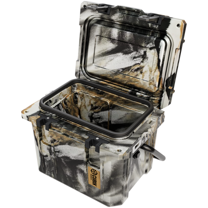 QuadraX 10QT Personal Cooler – Rotomolded Hard Cooler with 72-Hr Ice Retention &amp; Lifetime Warranty