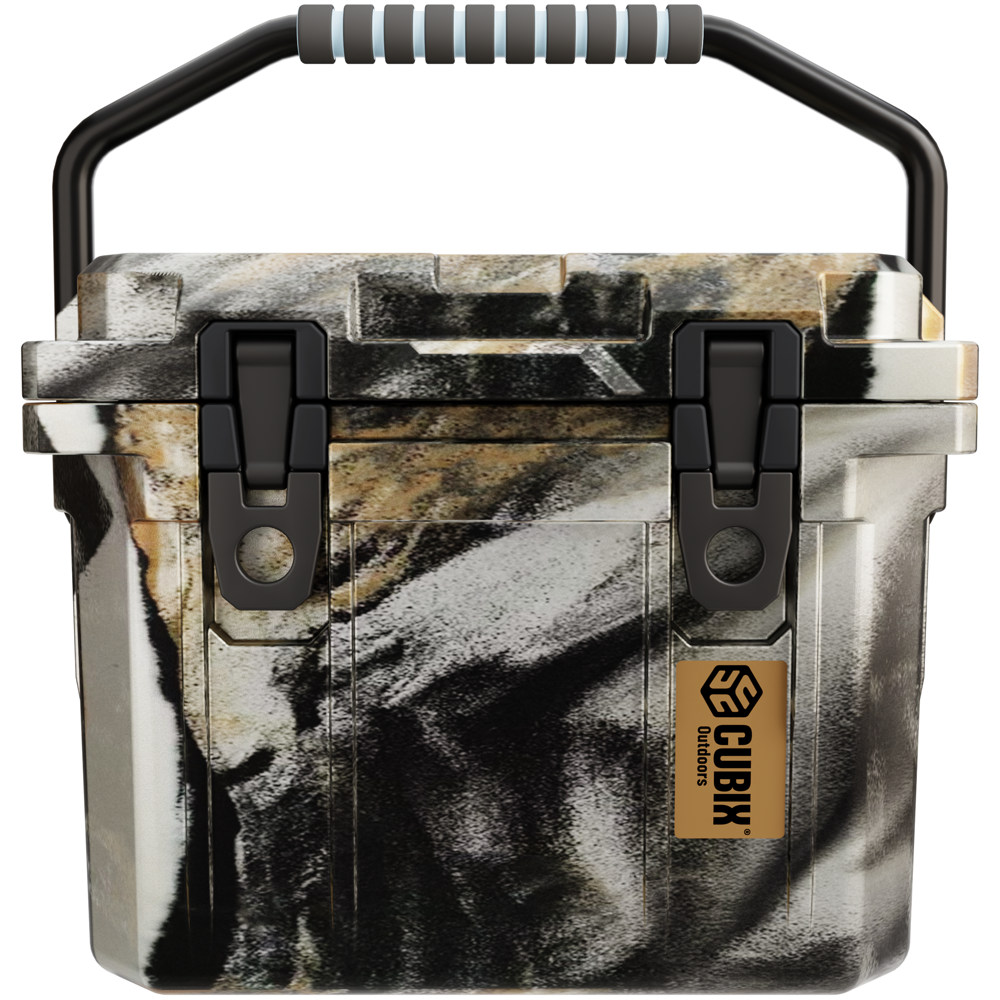 QuadraX 10QT Personal Cooler – Rotomolded Hard Cooler with 72-Hr Ice Retention &amp; Lifetime Warranty