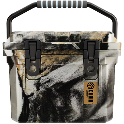 QuadraX 10QT Personal Cooler – Rotomolded Hard Cooler with 72-Hr Ice Retention &amp; Lifetime Warranty