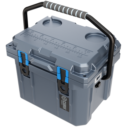 QuadraX 10QT Personal Cooler – Rotomolded Hard Cooler with 72-Hr Ice Retention &amp; Lifetime Warranty