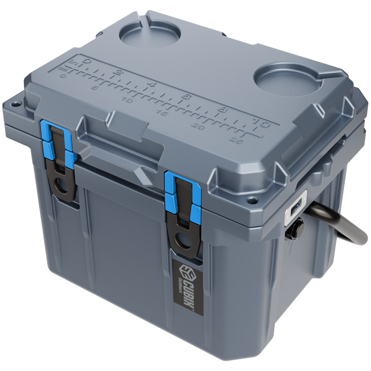 QuadraX 10QT Personal Cooler – Rotomolded Hard Cooler with 72-Hr Ice Retention &amp; Lifetime Warranty