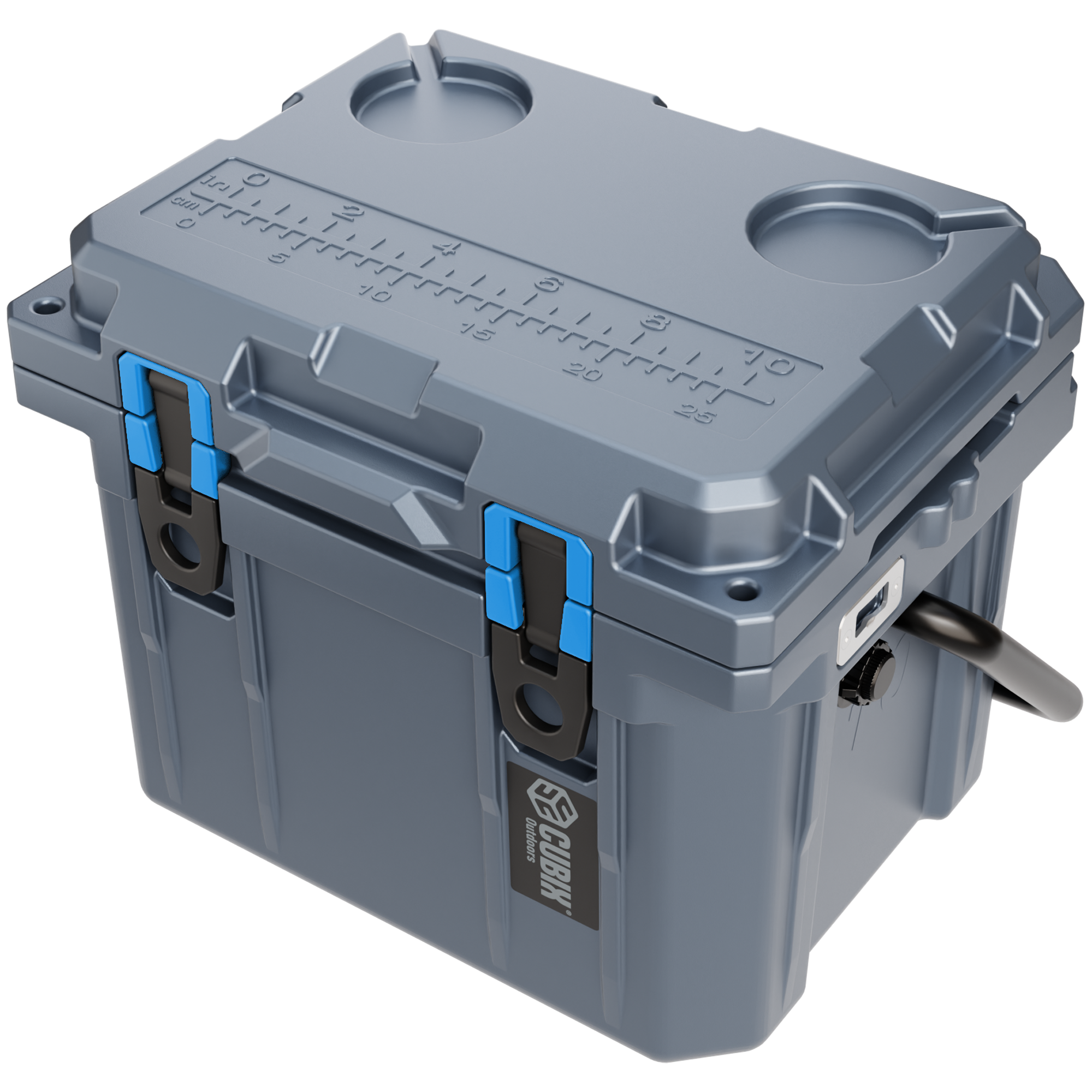 QuadraX 10QT Personal Cooler – Rotomolded Hard Cooler with 72-Hr Ice Retention &amp; Lifetime Warranty