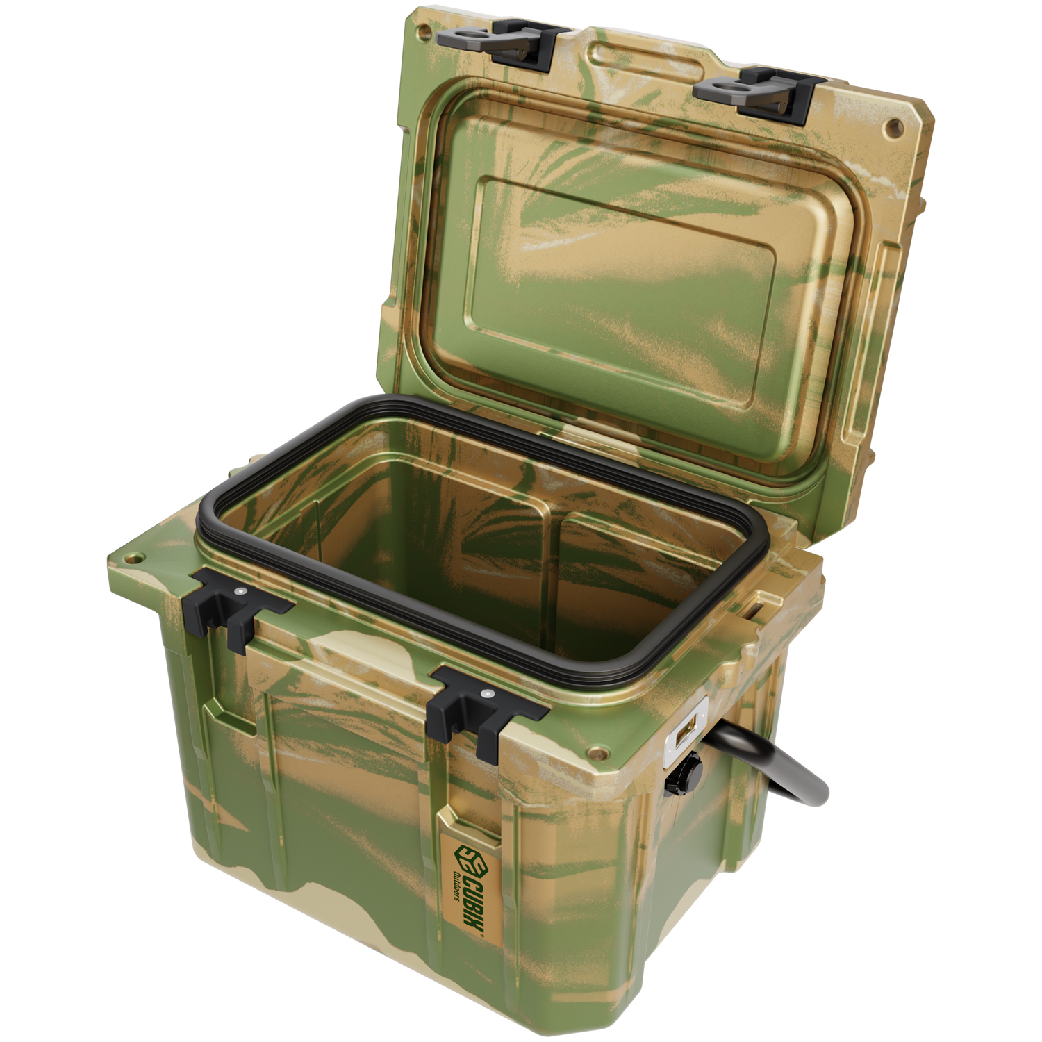 QuadraX 10QT Personal Cooler – Rotomolded Hard Cooler with 72-Hr Ice Retention &amp; Lifetime Warranty
