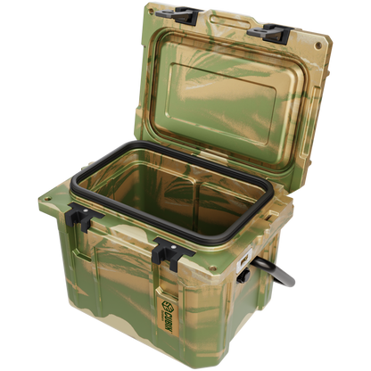 QuadraX 10QT Personal Cooler – Rotomolded Hard Cooler with 72-Hr Ice Retention &amp; Lifetime Warranty