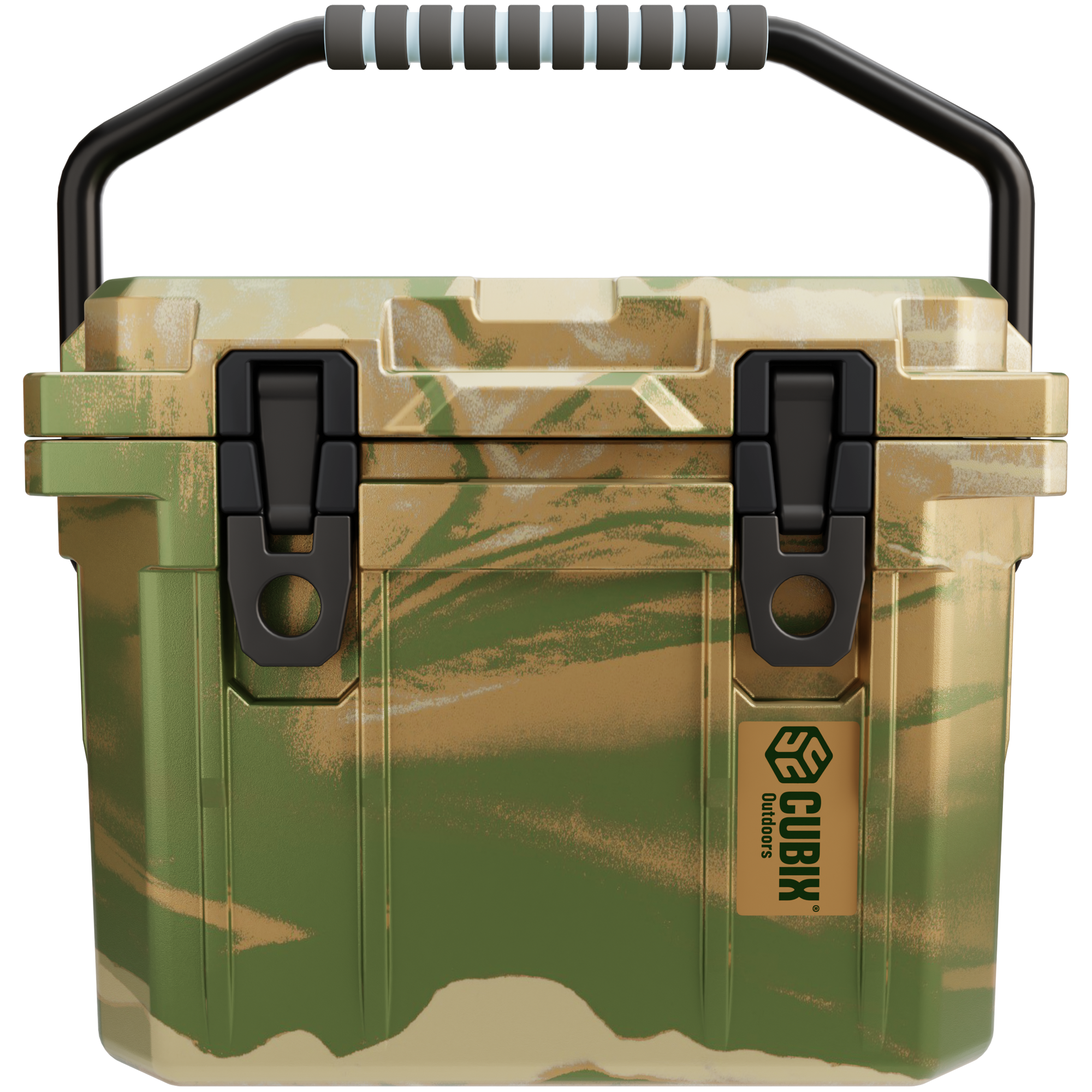 QuadraX 10QT Personal Cooler – Rotomolded Hard Cooler with 72-Hr Ice Retention &amp; Lifetime Warranty