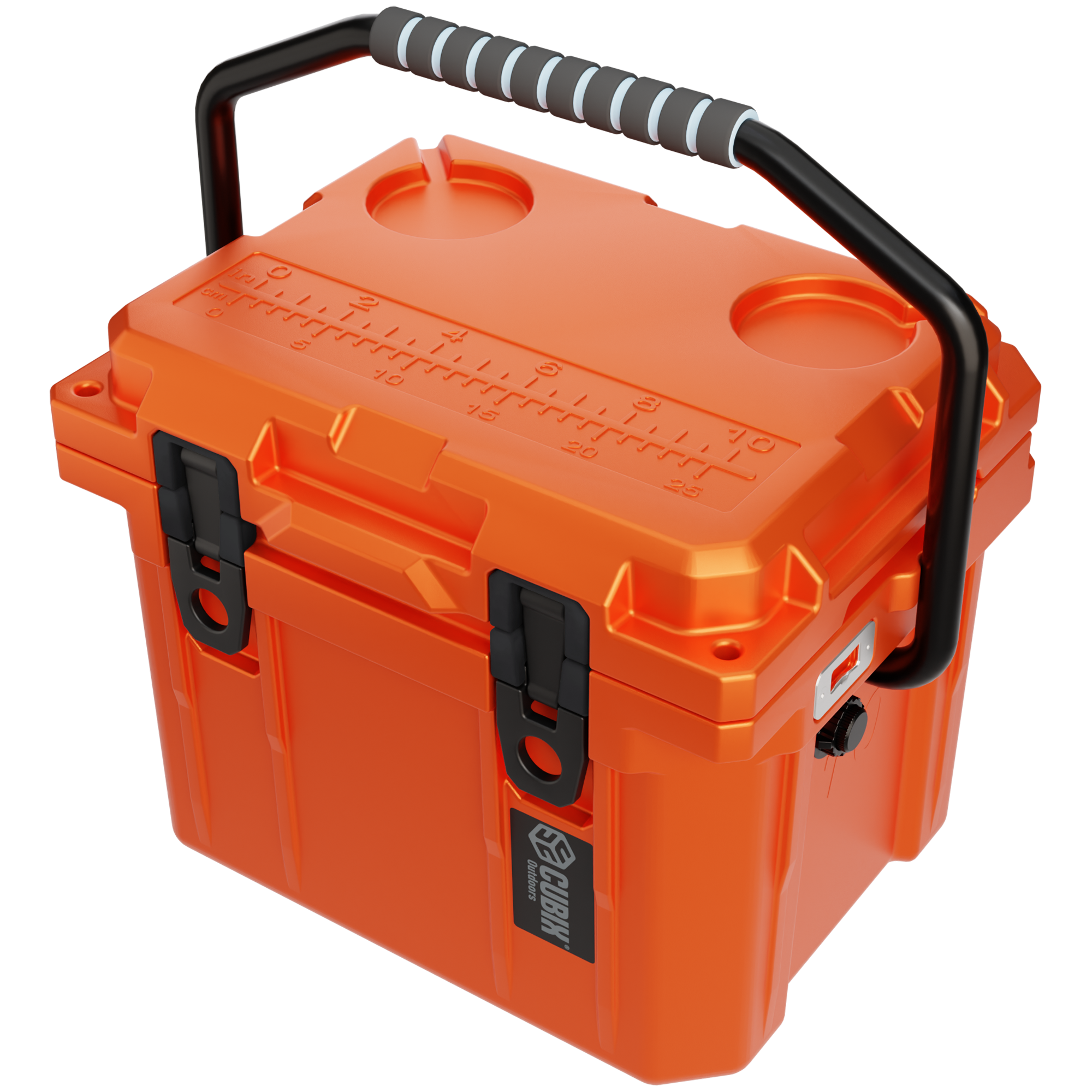 QuadraX 10QT Personal Cooler – Rotomolded Hard Cooler with 72-Hr Ice Retention &amp; Lifetime Warranty