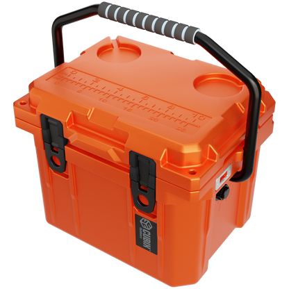 QuadraX 10QT Personal Cooler – Rotomolded Hard Cooler with 72-Hr Ice Retention &amp; Lifetime Warranty