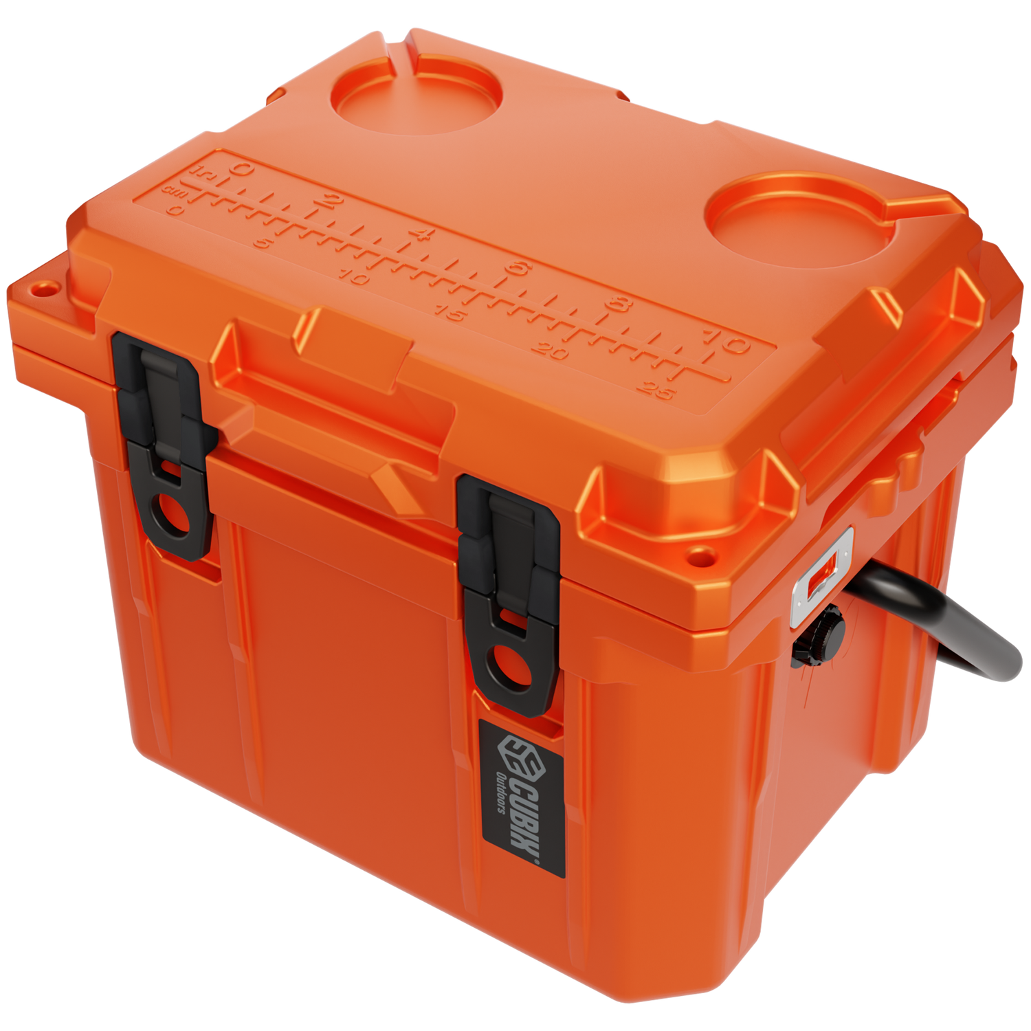QuadraX 10QT Personal Cooler – Rotomolded Hard Cooler with 72-Hr Ice Retention &amp; Lifetime Warranty