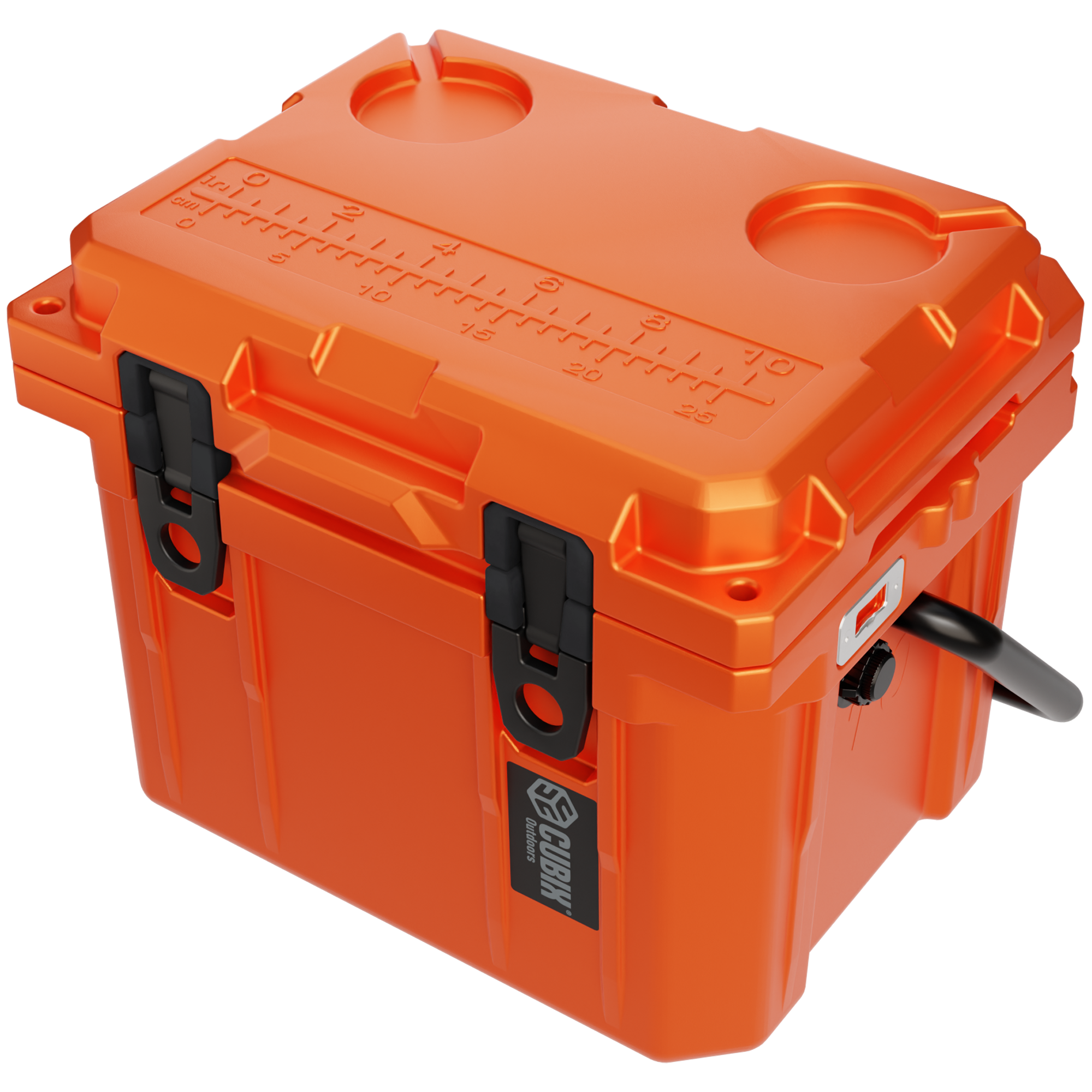 QuadraX 10QT Personal Cooler – Rotomolded Hard Cooler with 72-Hr Ice Retention &amp; Lifetime Warranty