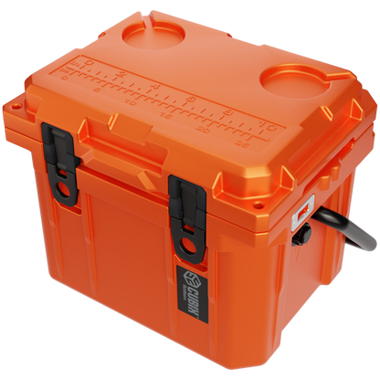 QuadraX 10QT Personal Cooler – Rotomolded Hard Cooler with 72-Hr Ice Retention &amp; Lifetime Warranty