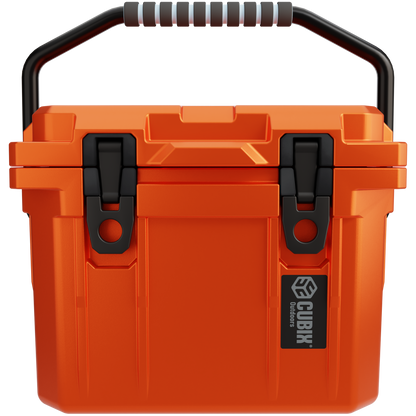QuadraX 10QT Personal Cooler – Rotomolded Hard Cooler with 72-Hr Ice Retention &amp; Lifetime Warranty