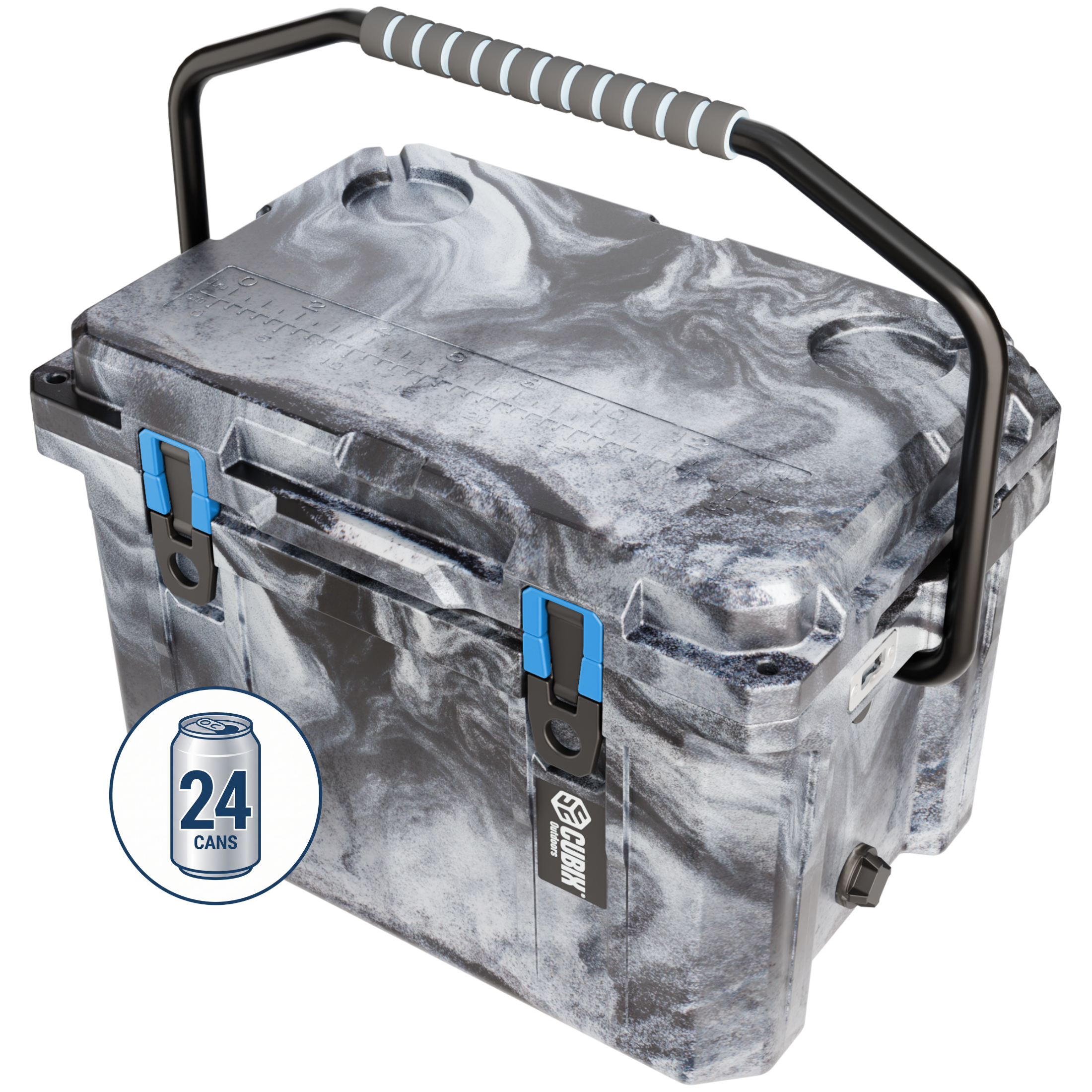 20 Quart Rotomolded Cooler - QuadraX