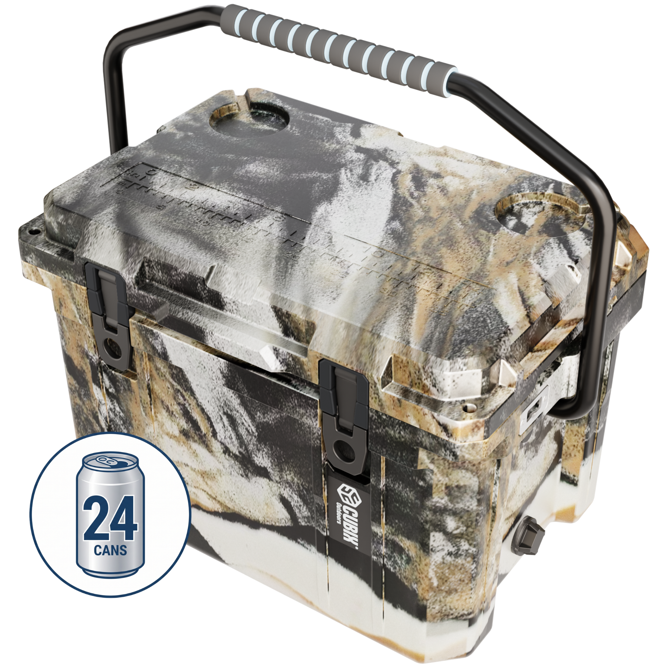 20 Quart Rotomolded Cooler - QuadraX
