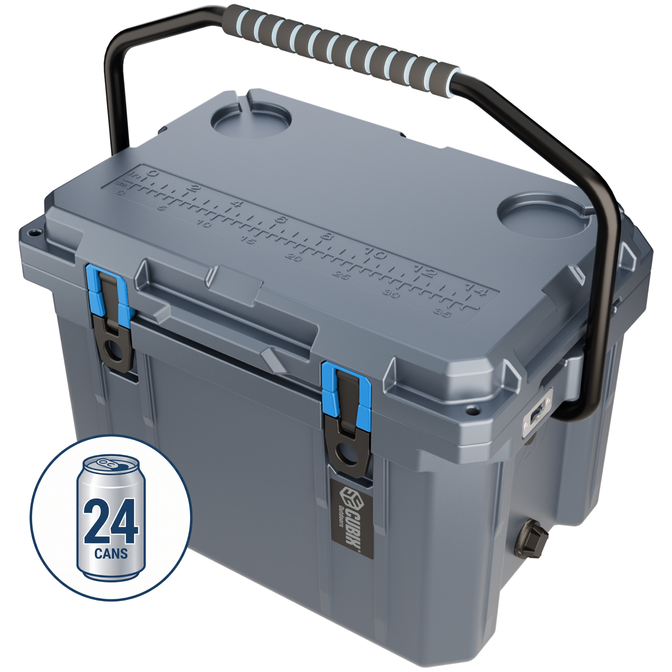 20 Quart Rotomolded Cooler - QuadraX
