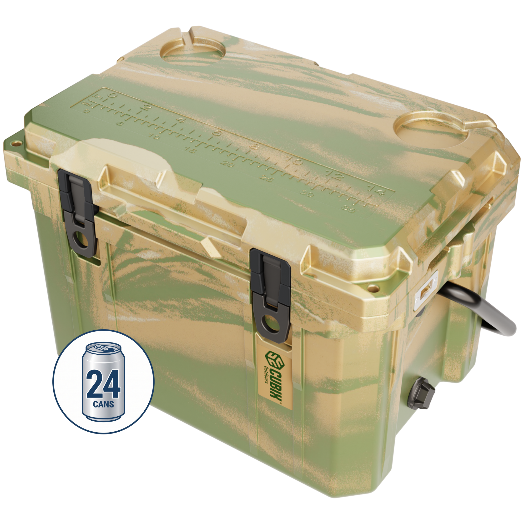20 Quart Rotomolded Cooler - QuadraX