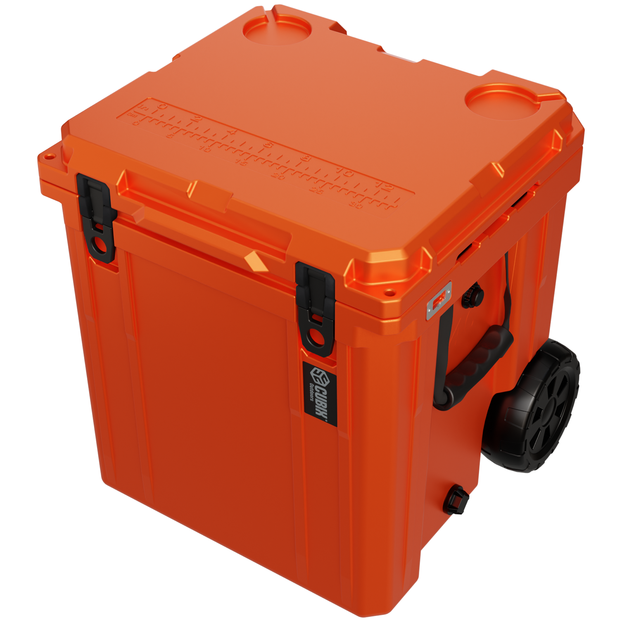 46 Quart Rotomolded Cooler With Wheels - QuadraX