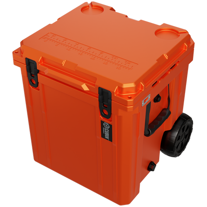 46 Quart Rotomolded Cooler With Wheels - QuadraX