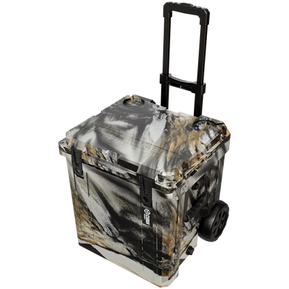 46 Quart Rotomolded Cooler With Wheels - QuadraX