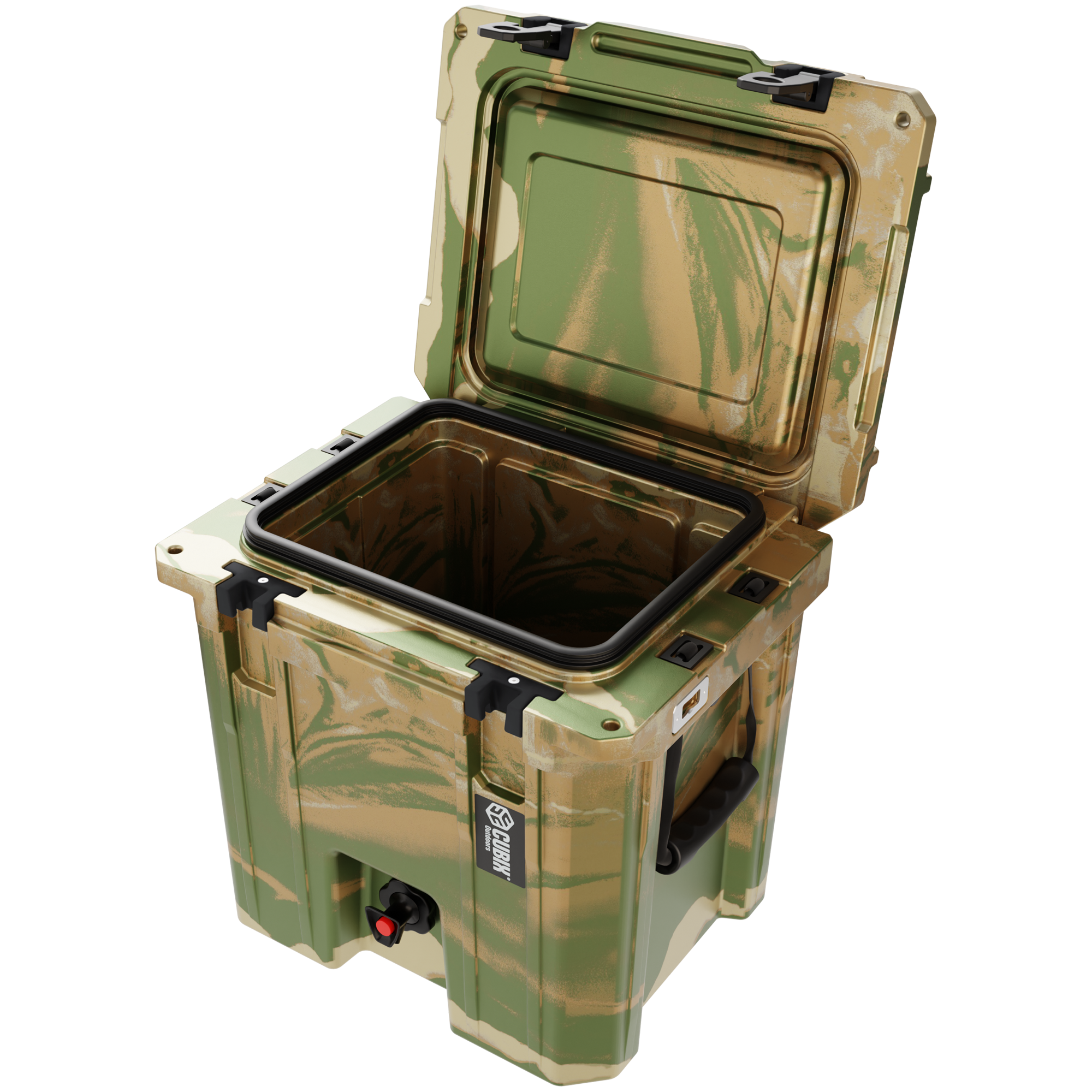 5 Gallon, 2-in-1 Beverage Dispenser/Cooler - QuadraX Hard Cooler