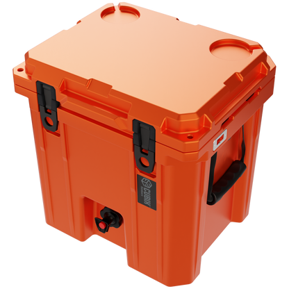 5 Gallon, 2-in-1 Beverage Dispenser/Cooler - QuadraX Hard Cooler