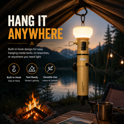 LITEGUEST 2-in-1 Camping Lantern &amp; 5000mAh Power Bank