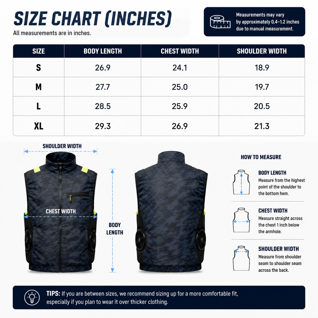 LITEGUEST 360° Side Fan Cooling Vest | Outdoor Summer Gear