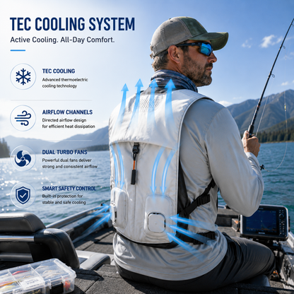 LITEGUEST TEC Air Conditioning Vest Pro | Advanced Cooling Vest