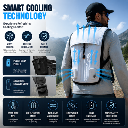 LITEGUEST TEC Air Conditioning Vest Pro | Advanced Cooling Vest