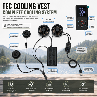 LITEGUEST TEC Cooling Vest | Advanced Semiconductor Cooling