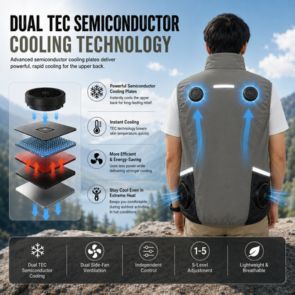 LITEGUEST TEC Cooling Vest | Advanced Semiconductor Cooling