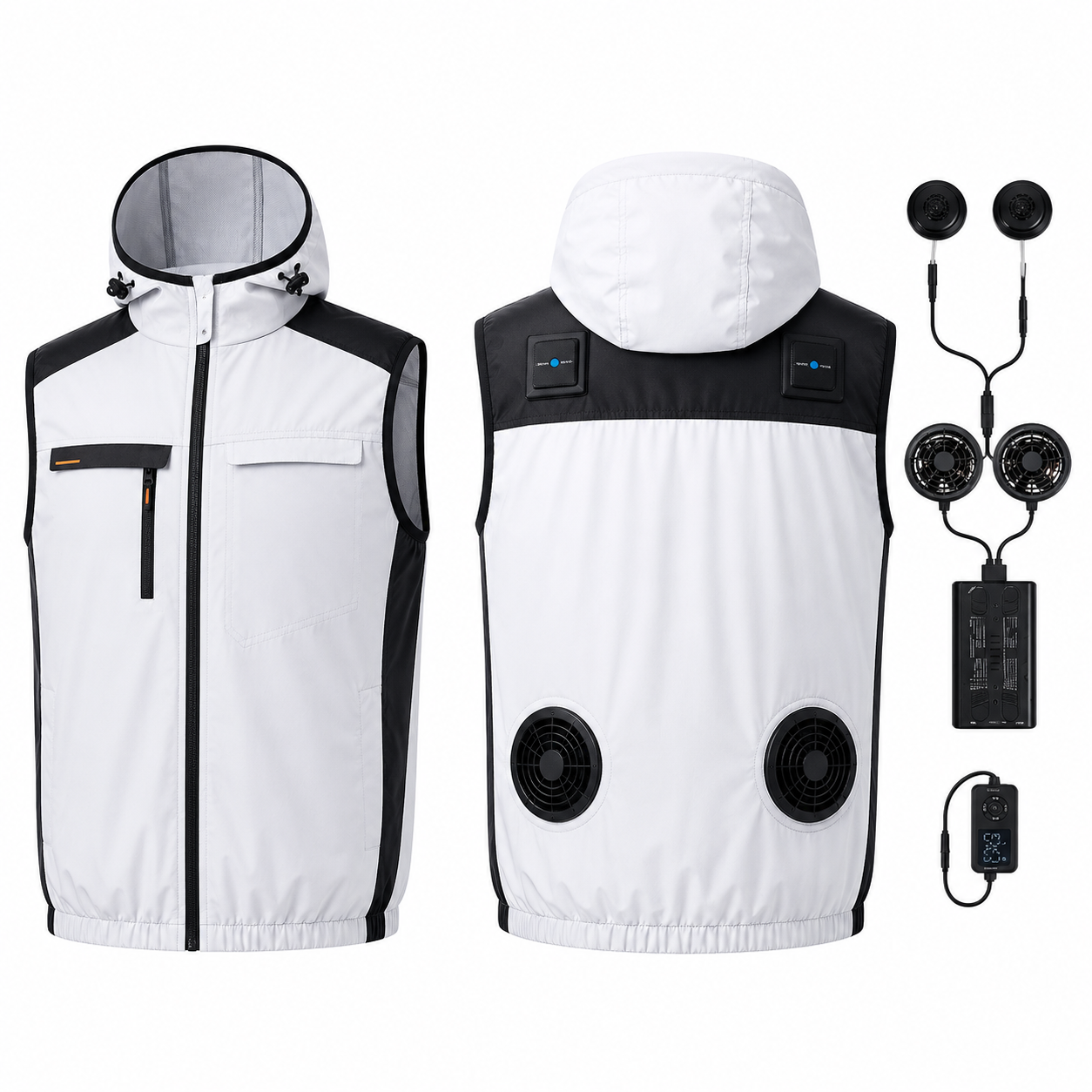 LITEGUEST Hooded TEC Cooling Vest – Dual Semiconductor Cooling
