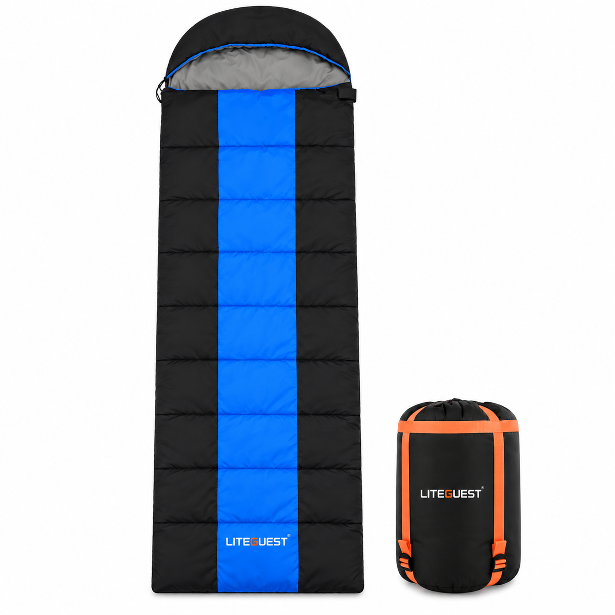LITEGUEST USB Heated Single Sleeping Bag | Heated Camping Sleeping Bag