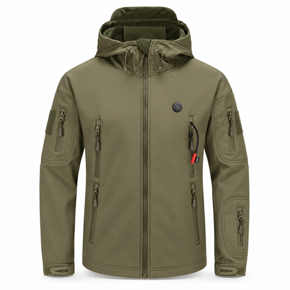 LITEGUEST 7-Zone Heated Jacket | Camo Outdoor Jacket with USB Power