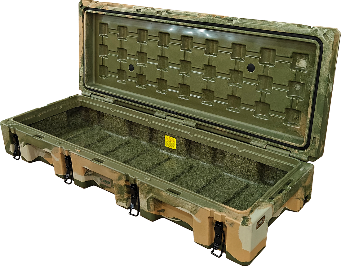 Cubix Outdoors 102L Heavy-Duty Rotomolded Cargo Case — Hunting, Fishing &amp; Gear Storage