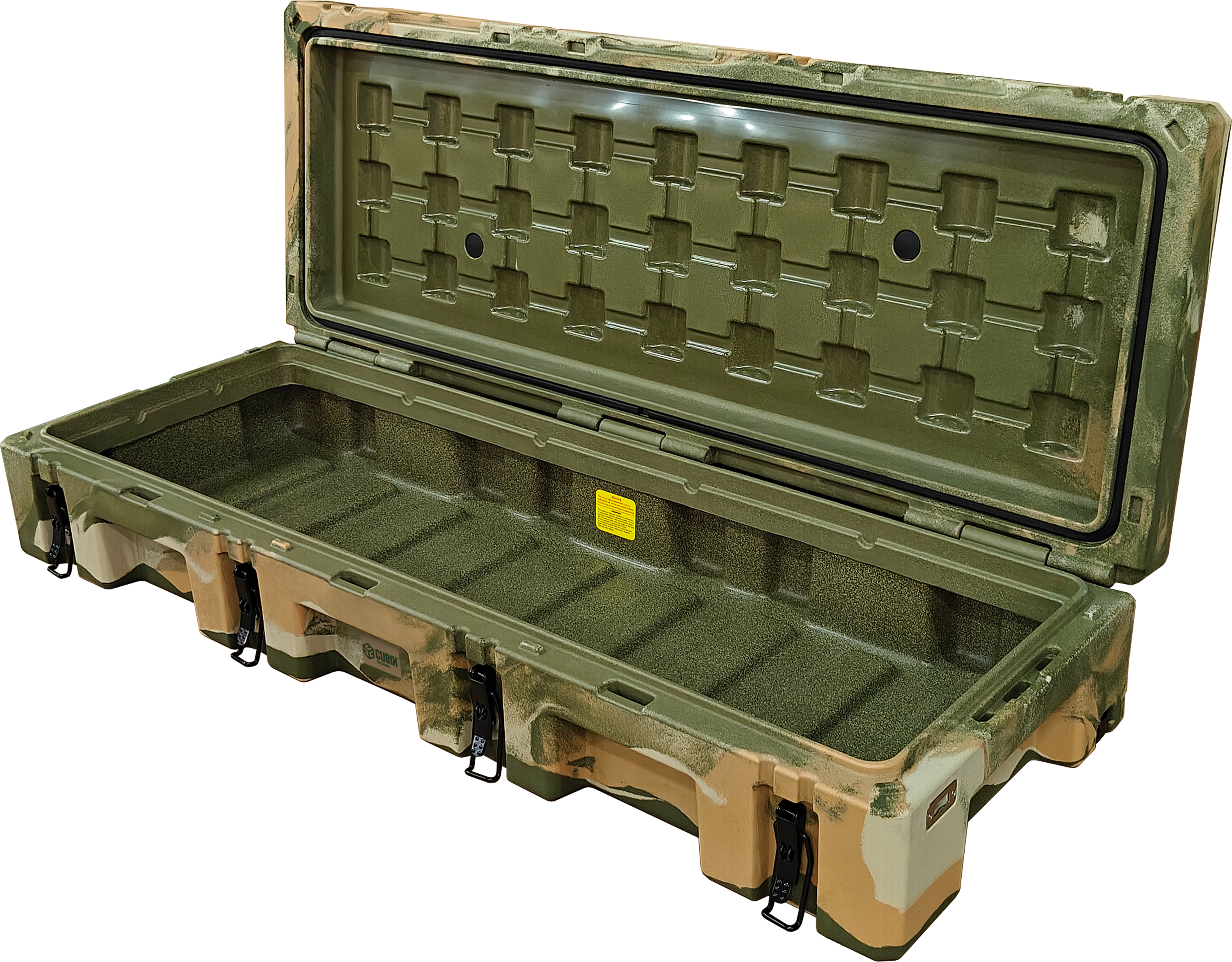 Cubix Outdoors 102L Heavy-Duty Rotomolded Cargo Case — Hunting, Fishing &amp; Gear Storage