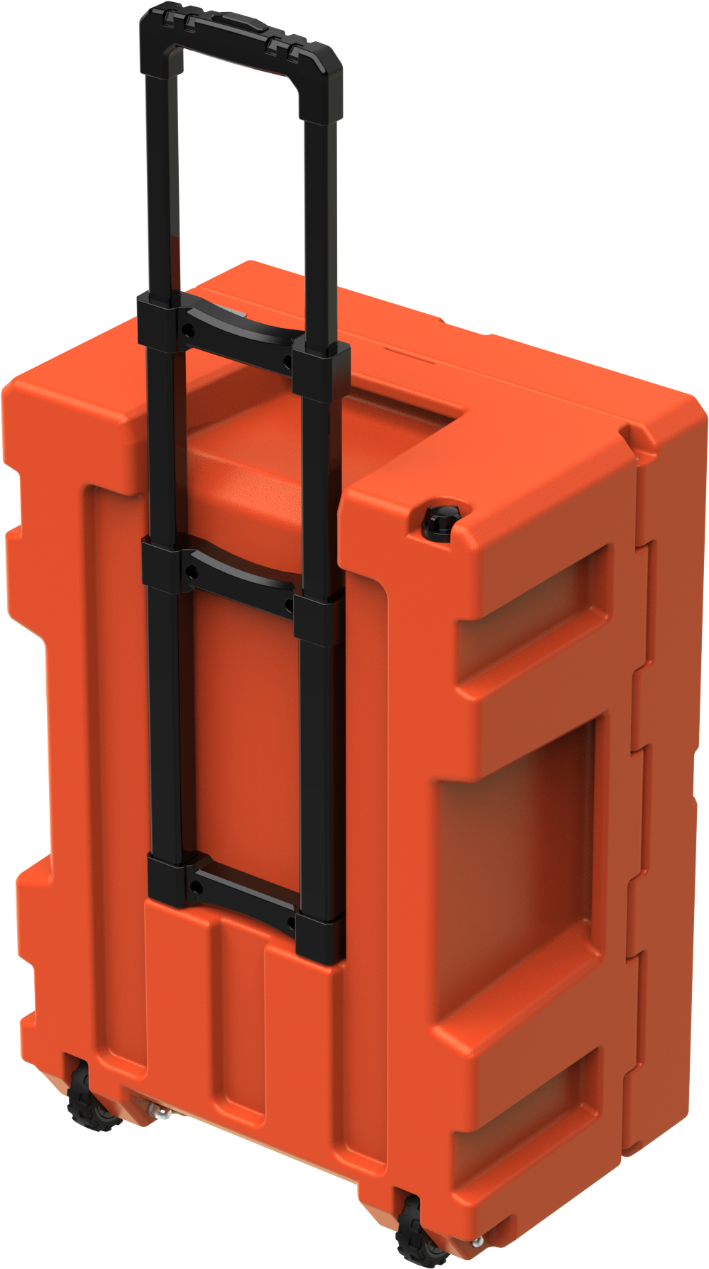 Cubix 76L Rolling Cargo Case — Wheeled Rotomolded Gear, Tool &amp; Storage Box