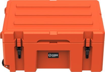 Cubix 76L Rolling Cargo Case — Wheeled Rotomolded Gear, Tool &amp; Storage Box