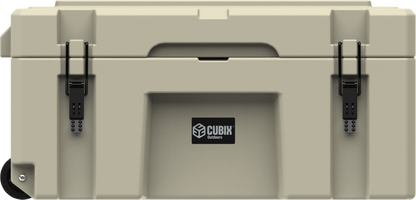 Cubix 76L Rolling Cargo Case — Wheeled Rotomolded Gear, Tool &amp; Storage Box