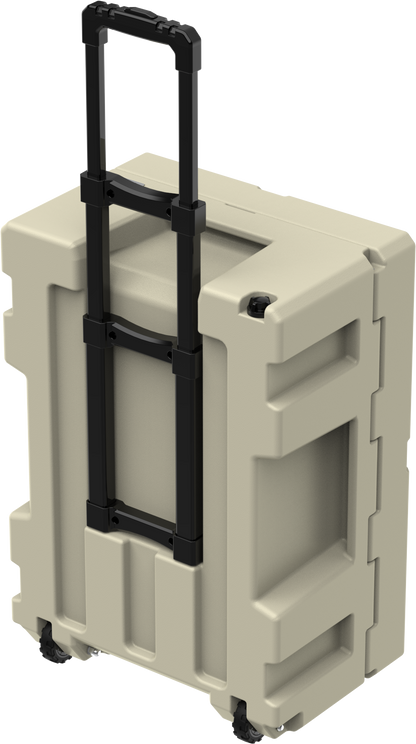 Cubix 76L Rolling Cargo Case — Wheeled Rotomolded Gear, Tool &amp; Storage Box