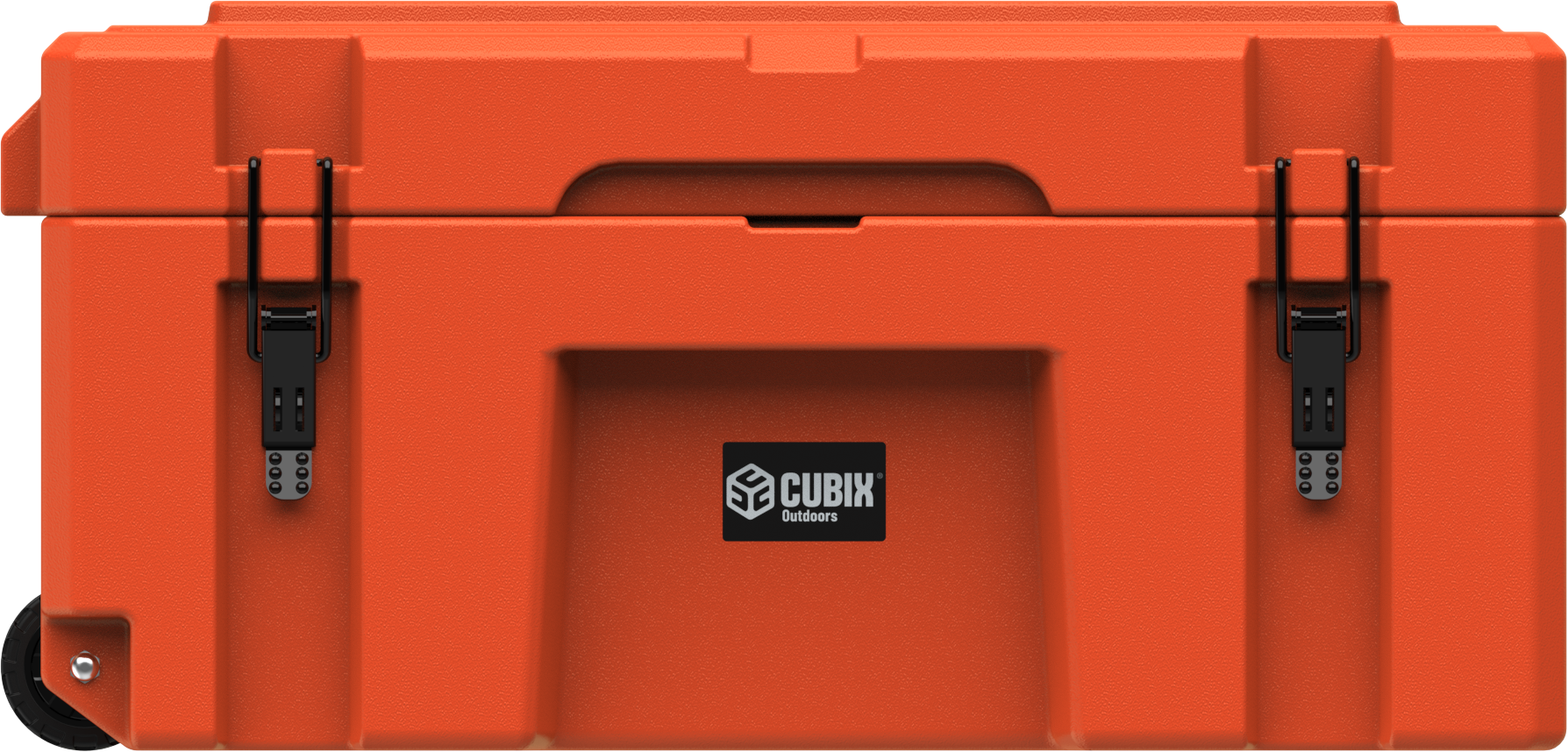 Cubix 76L Rolling Cargo Case — Wheeled Rotomolded Gear, Tool &amp; Storage Box