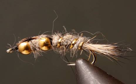 Double Bead - Pheasant Tail / Prince / Gold Rib Hare&